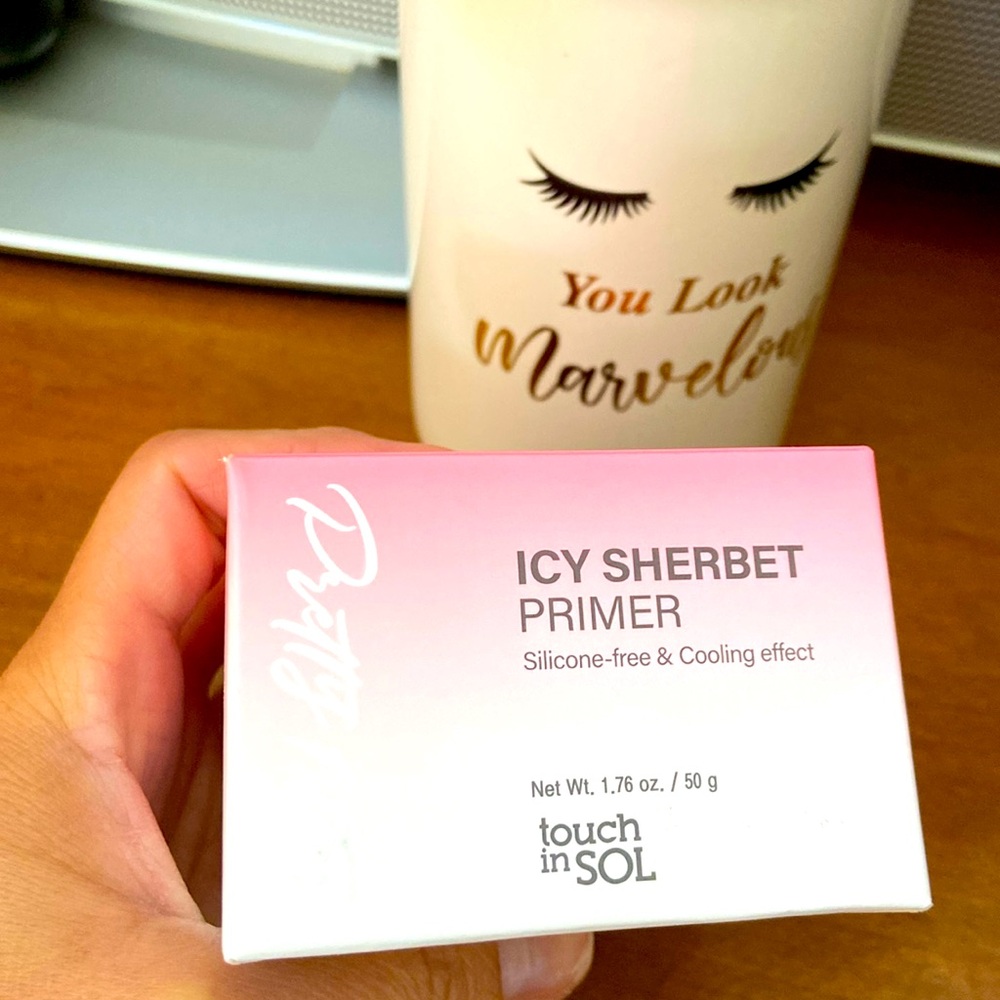 Touch in Sol pretty filter icy sherbet primer 50g